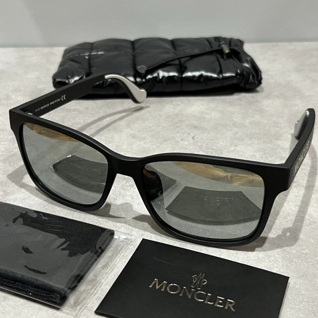 新品 モンクレール ML0116 ML 0116 01N メガネ サングラス - 通販 ...