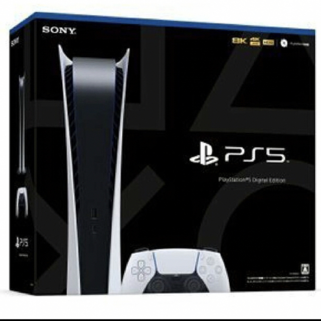 PlayStation(プレイステーション)のPS5本体　デジタルエディション　 エンタメ/ホビーのゲームソフト/ゲーム機本体(家庭用ゲーム機本体)の商品写真
