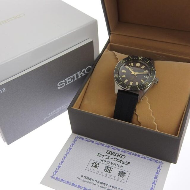 ブラウン素材☆03楽市☆ 新品 SEIKO セイコー プロスペックス メンズ オートマ 腕時計 6R35-00P0 【時計】