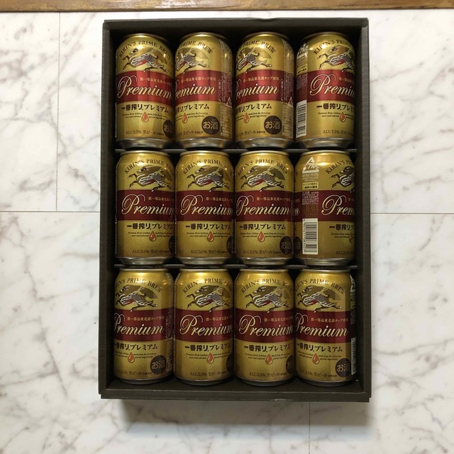 キリン(キリン)のキリン一番搾りプレミアム 食品/飲料/酒の酒(ビール)の商品写真