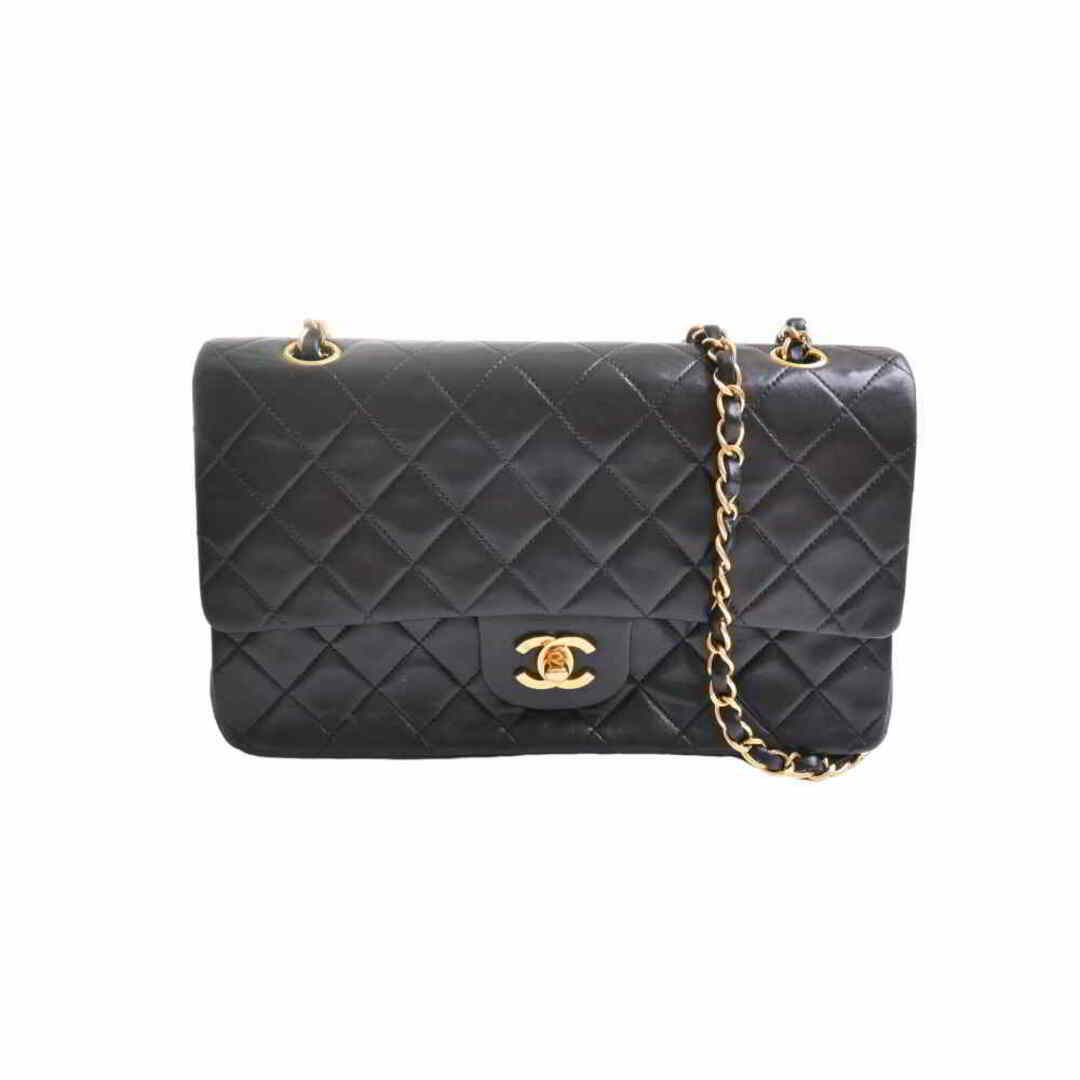 本物の ココマーク マトラッセ ラムスキン シャネル CHANEL 【中古