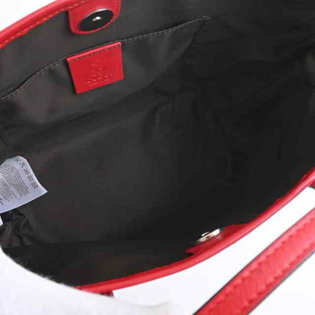 【中古】 Gucci グッチ マイクロGGスプリーム キッズライン ハンドバッグ トートバッグ ベージュ/レッド PVC by