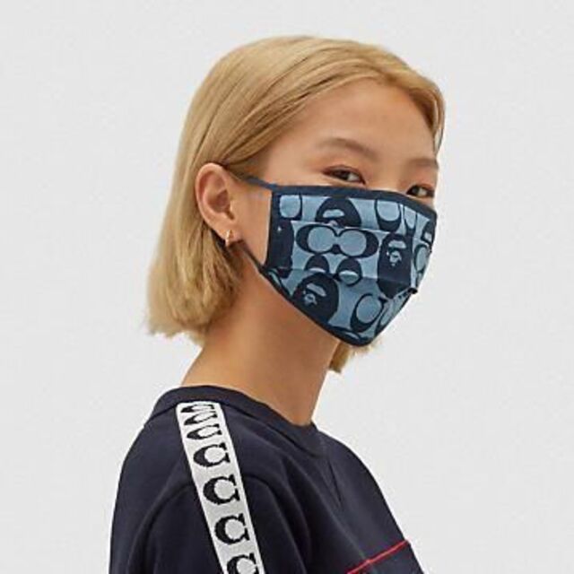 A BATHING APE(アベイシングエイプ)のBAPE x Coach Mask メンズのファッション小物(その他)の商品写真