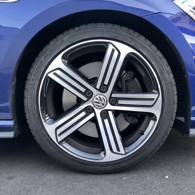 値段が激安 Volkswagen - ゴルフR 純正ホイール ポテンザ 18インチ 4本