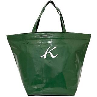 キタムラ(Kitamura)のキタムラ トートバッグ グリーン ホワイト 美品 鞄(ハンドバッグ)
