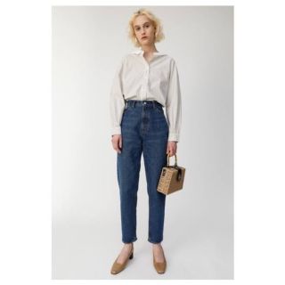 マウジー(moussy)のMOUSSY マウジー HW SLIM TAPERED テーパードデニムパン26(デニム/ジーンズ)