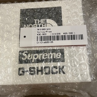 シュプリーム(Supreme)のThe North Face G-SHOCK Watch Yellow(腕時計(デジタル))