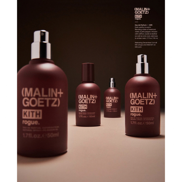 Kith for MALIN+GOETZ Rogue Eau de Parfum 1