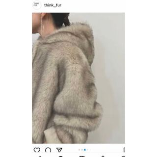 THINK FUR Gradation Fur Foody Jacket awardsofelegance.net