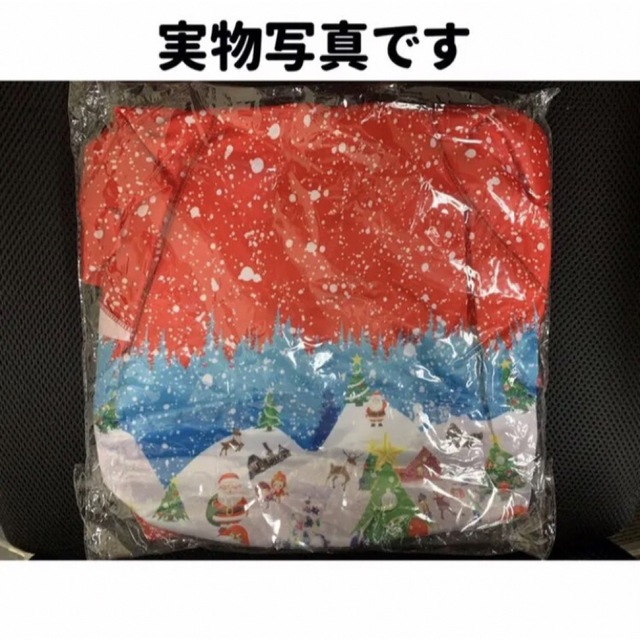 子供用クリスマスドレス120センチ(レッド/メリークリスマス) キッズ/ベビー/マタニティのキッズ服女の子用(90cm~)(ドレス/フォーマル)の商品写真