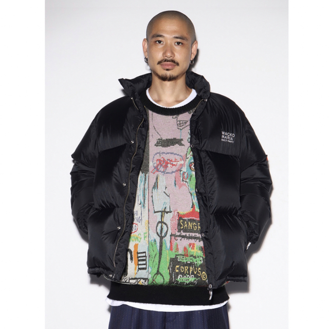 WACKO MARIA x NANGA 22FW ダウンJK TYPE-1 黒