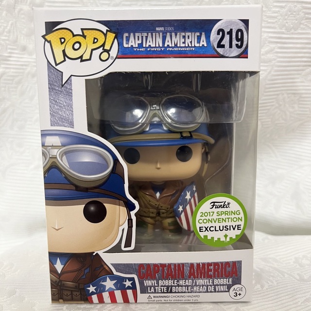 funko pop キャプテンアメリカ 第二次世界大戦レスキュー版