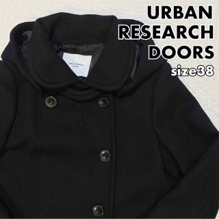 アーバンリサーチドアーズ(URBAN RESEARCH DOORS)の【URBAN RESEARCH DOORS】コート 黒(その他)