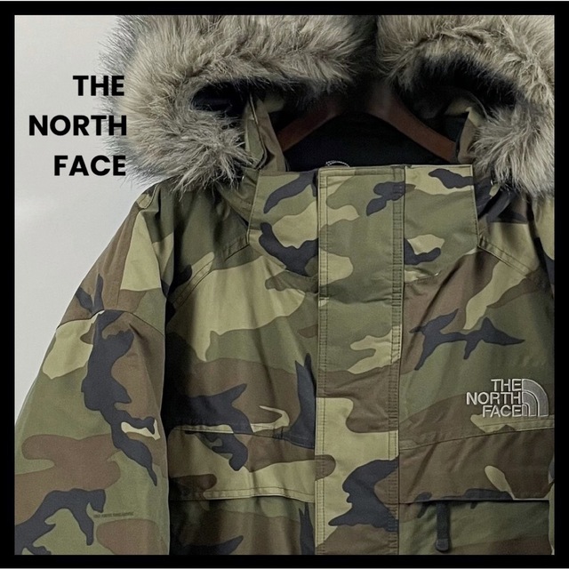 海外で買 THE NORTH FACE ノースフェイス マクマードパーカ 迷彩 カモ
