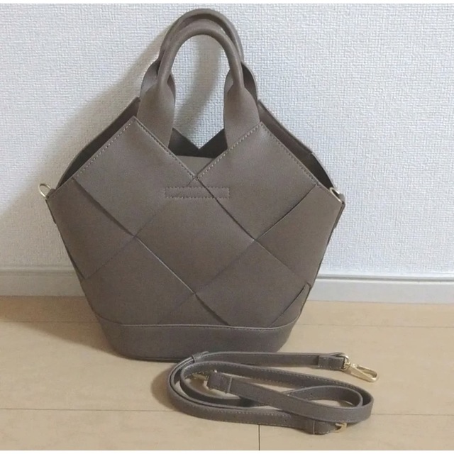 しまむら(シマムラ)のしまむら terawear emu アミコミ2WAY ショルダーバッグ レディースのバッグ(ハンドバッグ)の商品写真