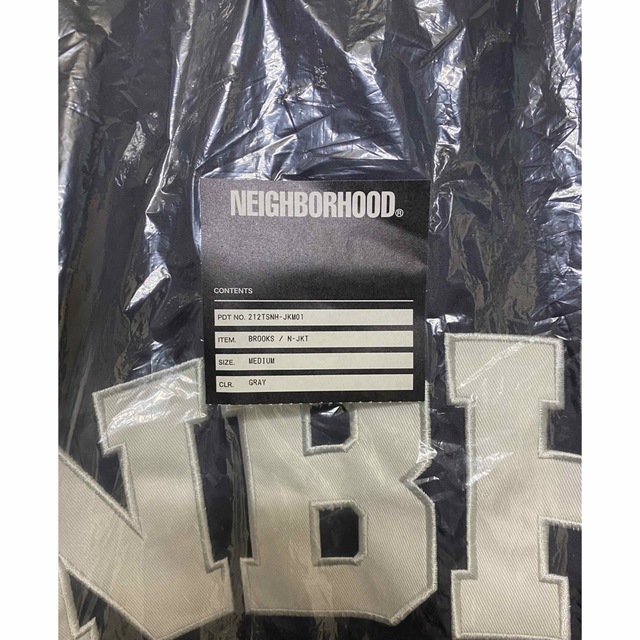 新品 Mサイズ！NEIGHBORHOOD  BROOKS / N-JKT グレー 4