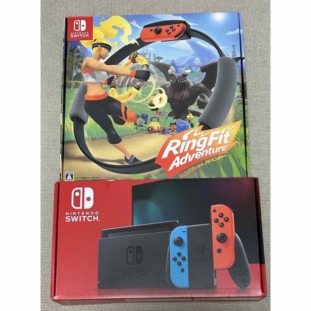 Nintendo Switch 本体+Ring Fit Adventure家庭用ゲーム機本体