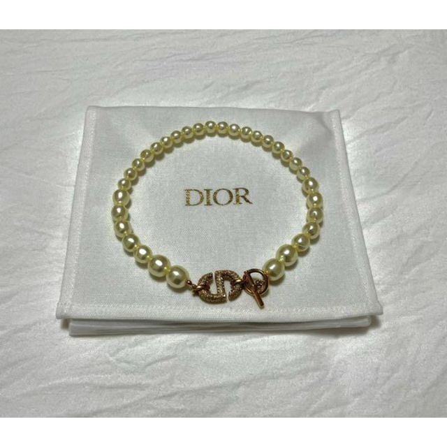 最安値】 Dior - Dior ディオール チョーカー ネックレス パール