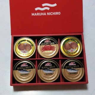 マルハニチロ(Maruha Nichiro)の【新品】 マルハニチロ　缶詰　詰合せ　ほたて貝柱等　6缶セット(缶詰/瓶詰)