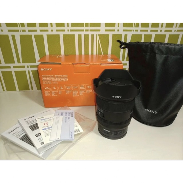 SONY FE 20mm f1.8 プロテクター付き (中古) スマホ/家電/カメラ