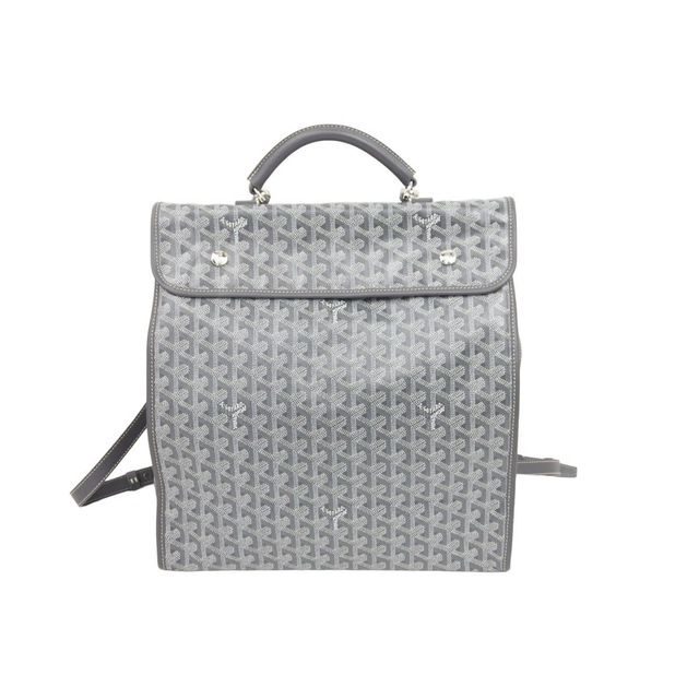 極美品 GOYARD ゴヤール サン レジェ バックパック リュック ゴヤールディンキャンバス シュヴロッシュカーフスキン  44604