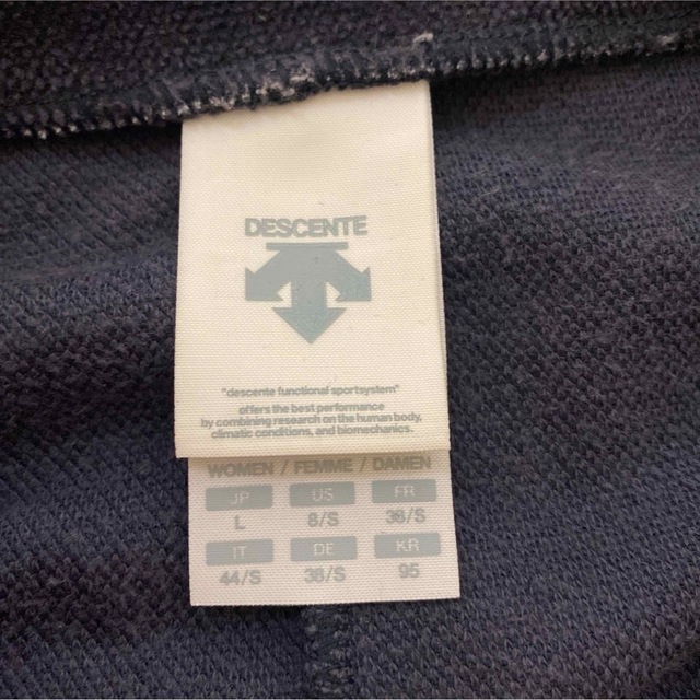 DESCENTE(デサント)の【美品】DESCENTE デサント レディース ベロア地 ジャージ上下セット スポーツ/アウトドアのトレーニング/エクササイズ(トレーニング用品)の商品写真