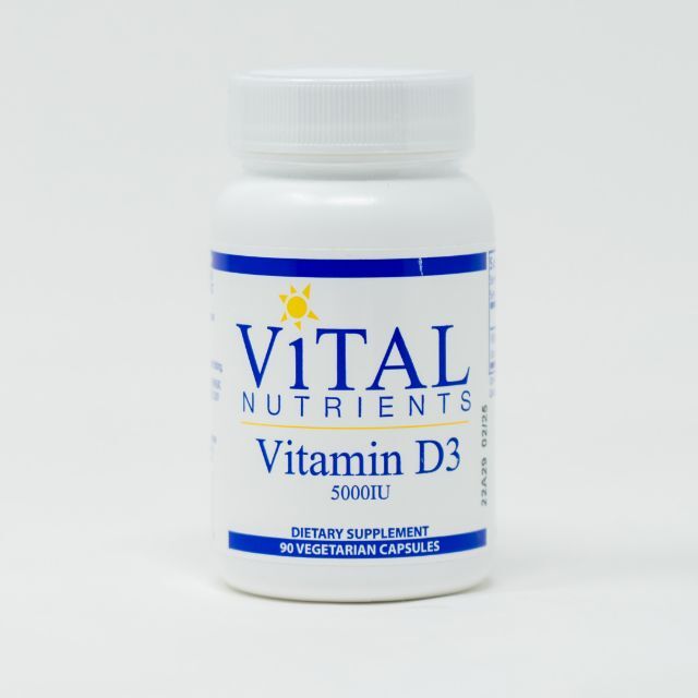 Vital Nutrients Vitamin D3 5000 カプセル