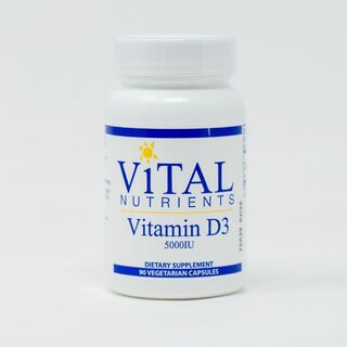 Vital Nutrients Vitamin D3 5000 カプセル(ビタミン)