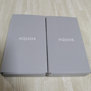 専用　AQUOS sense6 128GB SH-M19 ブラック　2台セット(スマートフォン本体)