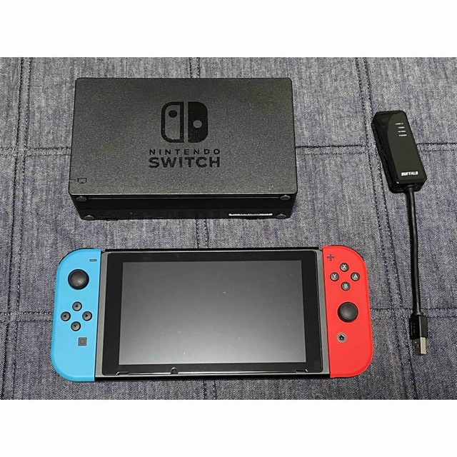 即発送◎ Nintendo Switch 本体 ＋ 有線LANアダプター