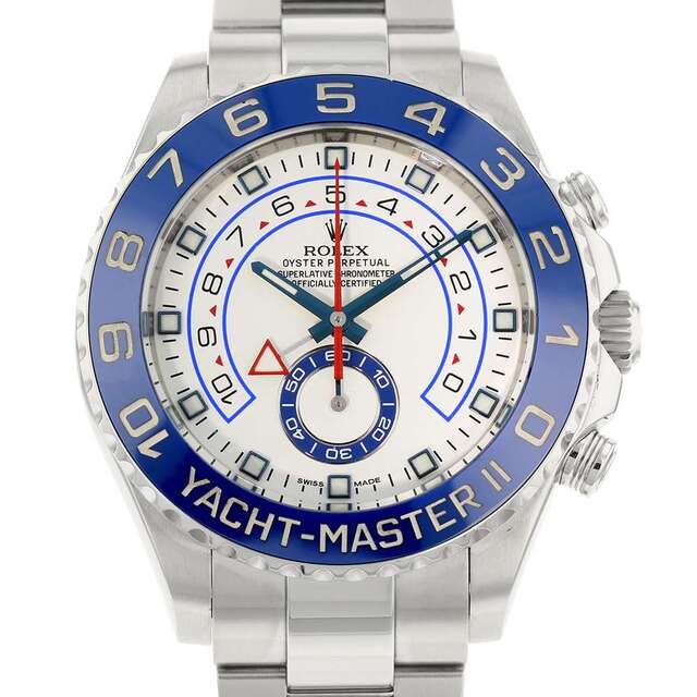 ブランドのギフト ロレックス - ROLEX ヨットマスター2 腕時計 ROLEX 116680 ルーレット ランダムシリアル 腕時計