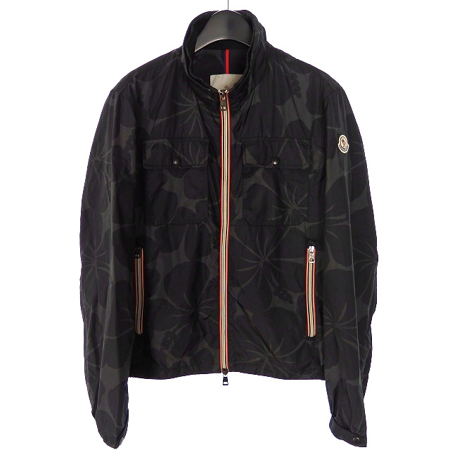 モンクレール MONCLER LYON ボタニカル柄 ナイロンジャケット 2 - www ...