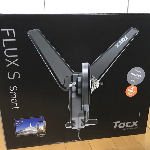 TACX FLUX S SMART スマートトレーナー　走行ごく僅か　おまけ付