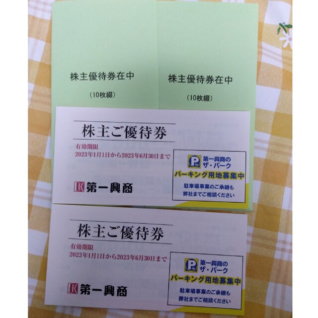 第一興商　株主優待　ビックエコー　10000円