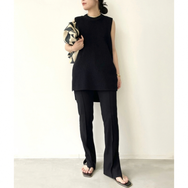 L'Appartement DEUXIEME CLASSE - 今期 未使用 L'Appartement Cotton Knit Vestの