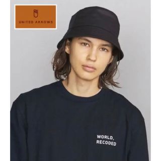 ユナイテッドアローズ(UNITED ARROWS)のユナイテッドアローズ　バケットハット　黒　バケハ　メンズ　帽子　ハット(ハット)