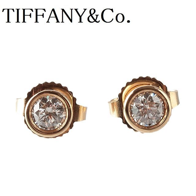 Tiffany & Co. - 【新品仕上げ済】ティファニー ダイヤピアス バイザヤード ダイヤ【7170】