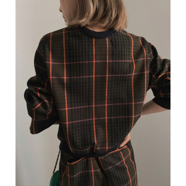Ameri VINTAGE - Ameri CHEERFUL CHECK TOP & PANTS セットアップの