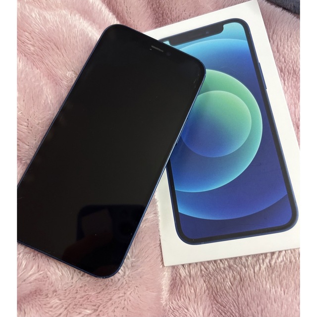 iPhone 12 mini ブルー 64 GB SIMフリー判定○