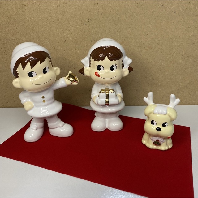 ペコちゃん ポコちゃん クリスマス人形 - キャラクターグッズ