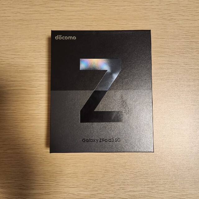 SAMSUNG Galaxy Z Fold3 5G SC-55B ファントムブラ