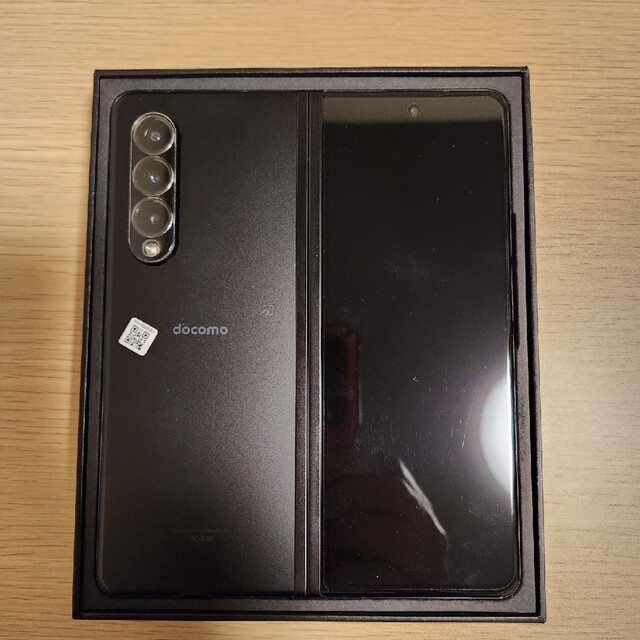 SAMSUNG Galaxy Z Fold3 5G SC-55B ファントムブラ 4