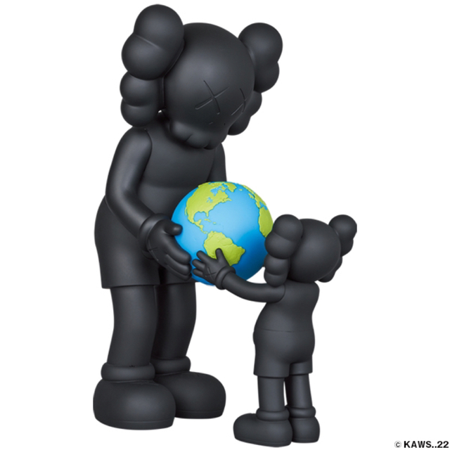 KAWS THE PROMISE BLACK medicom toy カウズ