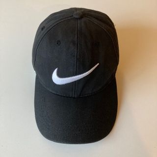 ナイキ(NIKE)の'90s NIKE Big Swoosh cap black(キャップ)