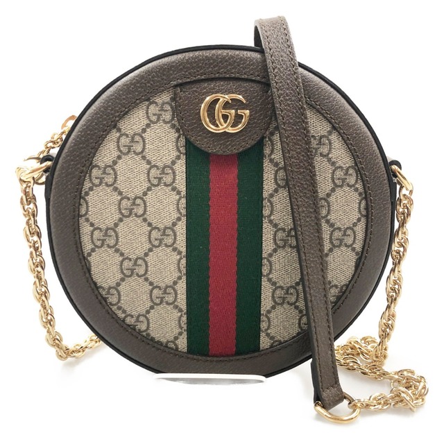 はこぽす対応商品】 グッチ 〇〇GUCCI - Gucci オフィディア 550618 バッグ ショルダー チェーン ラウンド ミニ GG その他 - sanmartinbakery.us