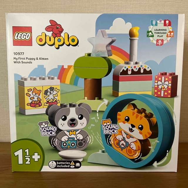 Lego(レゴ)のLEGO duplo  はじめてのデュプロ かわいく鳴くよ！子犬と子ネコ エンタメ/ホビーのおもちゃ/ぬいぐるみ(その他)の商品写真