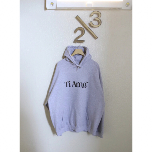 1LDK SELECT(ワンエルディーケーセレクト)のTi Amo Logo Hooded minnano creek ALWAYTH メンズのトップス(パーカー)の商品写真