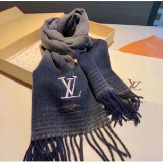 通販の【公式】 ルイヴィトン マフラー カシミヤ LOUIS VUITTON 美品