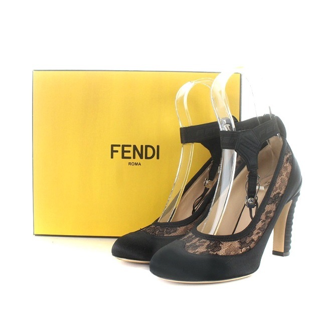FENDI】Promenades レース パンプス 靴・シューズ パンプス