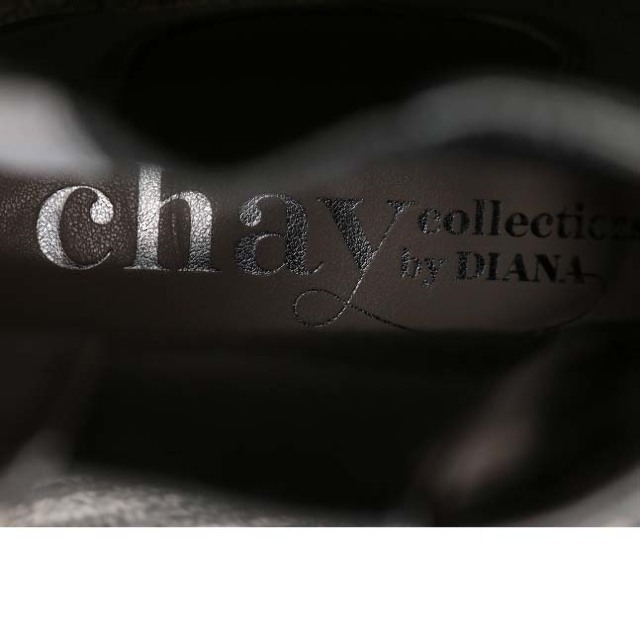 ダイアナ Chay collections サイドゴアブーツ 22cm 黒 4